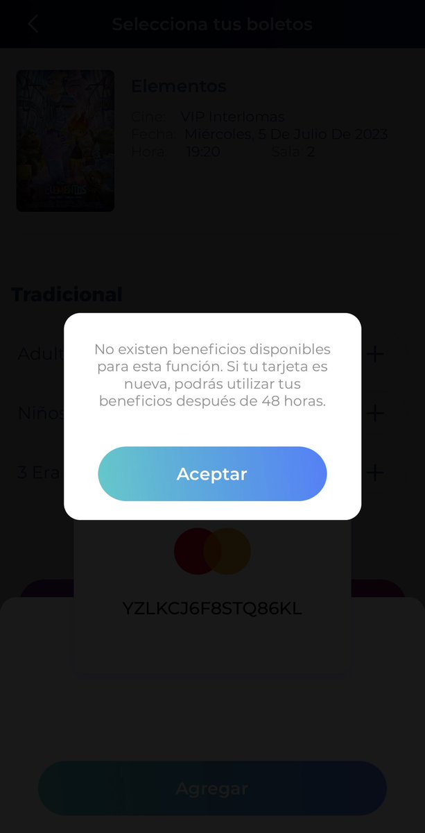 chelitapilu's tweet photo. @Cinepolis Nunca se puede aplicar la promoción de Mastercard en VIP Interlomas, ni en la app ni en el mostrador (hasta tienen un letrero), eso está bien? https://t.co/JbggwZgKMr