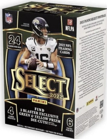SportsCollector's tweet photo. Brief Box Break iwth @OffCenterTR:  2022 Select Football Blaster >>> https://t.co/9rt7dlkrYN https://t.co/2MXsetxUlB