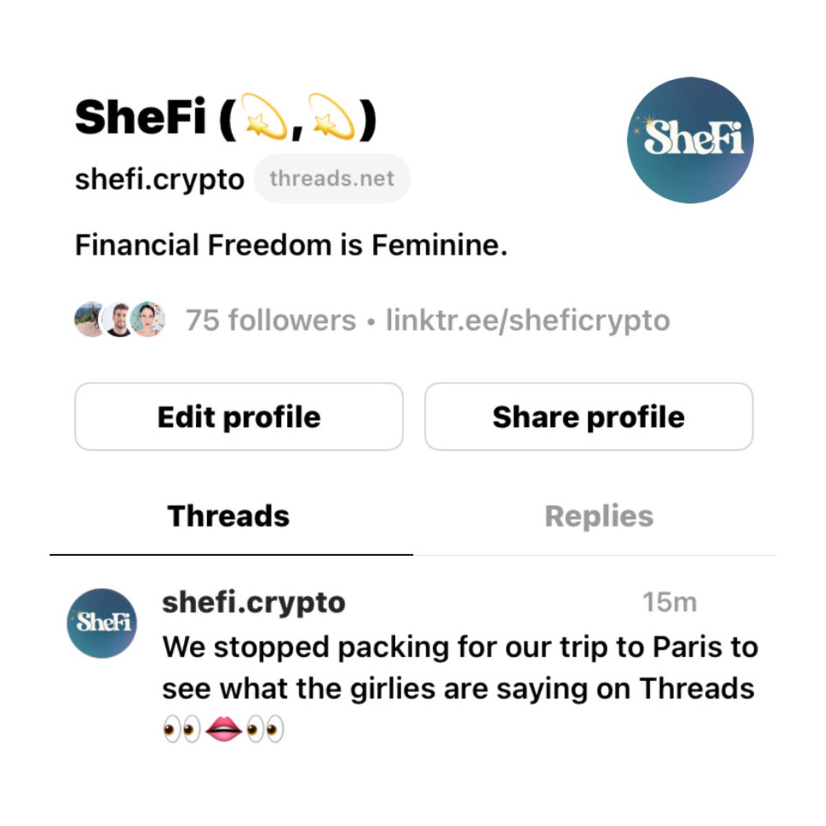 shefi 💫 tweet media