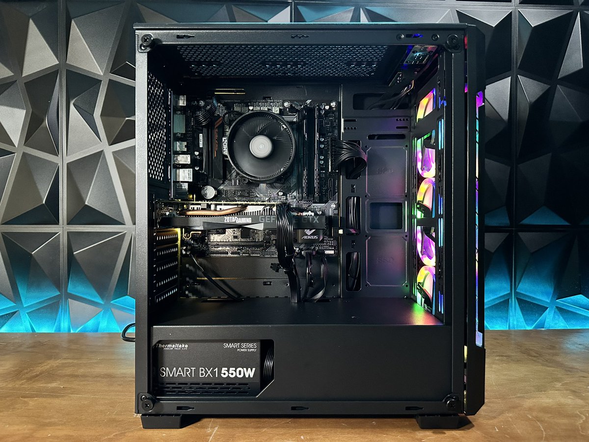 PCTechDreams's tweet photo. ENSAMBLE AMD RYZEN 5 4500 + GTX 1660 SUPER ZOTAC. 😎

🚚 Entregado 📦
👤 Cliente: Angel Rodriguez
🛫 Tampico, Tamaulipas.

https://t.co/495klarM3y https://t.co/9rRlLv2jWY