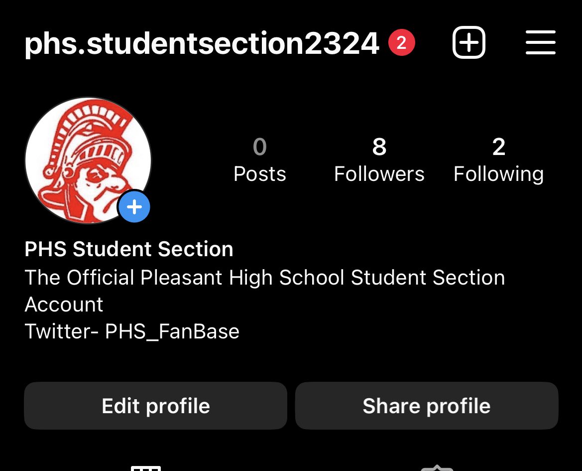PHS Student Section tweet media