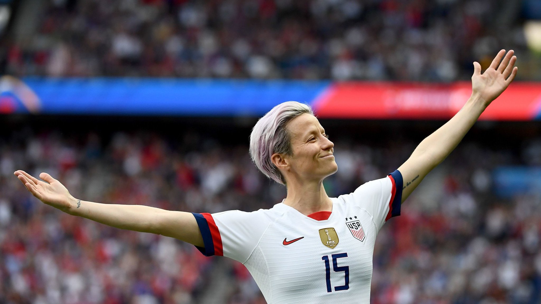 Happy Birthday to Megan Rapinoe.
You fabulous woman. 