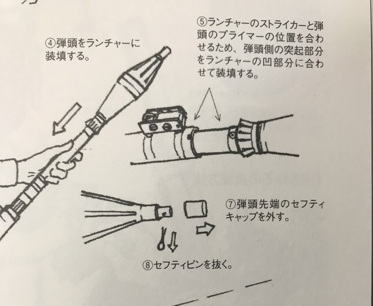magpul_dynamics's tweet image. ①弾頭にブースターを装着
②異物の有無を確認し弾頭装填
③安全キャップと安全ピンを抜く
④撃鉄を下げて安全装置解除
⑤本体を担ぎ握把とグリップを握る
⑥後方の安全確認➡目標へ発射
#RPG7
#РПГ7
#バイオRE4
#ResidentEvil4Remake
#Обитель_зла
#惡靈古堡 
#無限ロケラン
youtu.be/5lfuiCv3NFQ