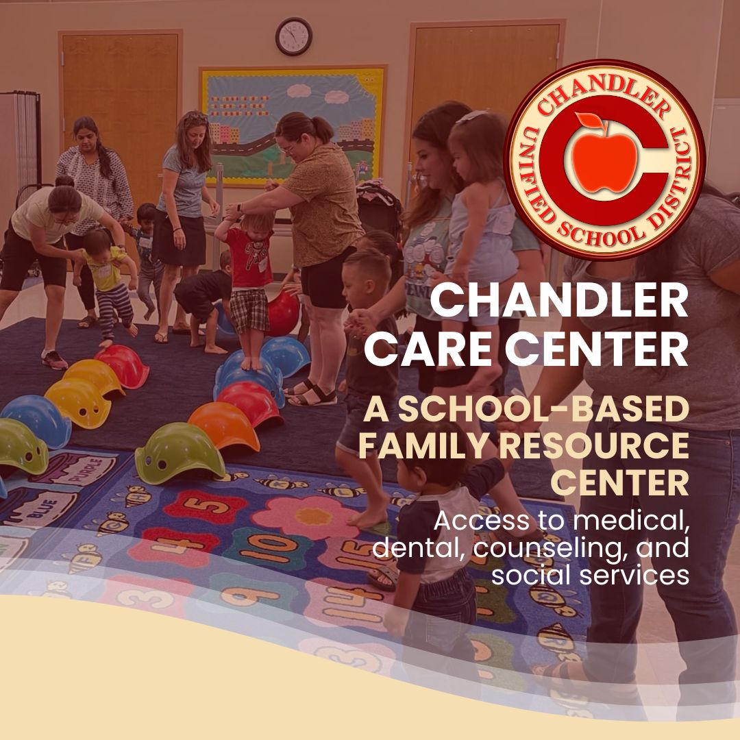 Did you know @ChandlerCARECtr provides access to medical, dental, counseling, & social services. The facility is a school-based resource center! Thanks to the community, most services are free for families in need. Visit cusd80.com/chandlercarece… for more #WeAreChandlerUnified