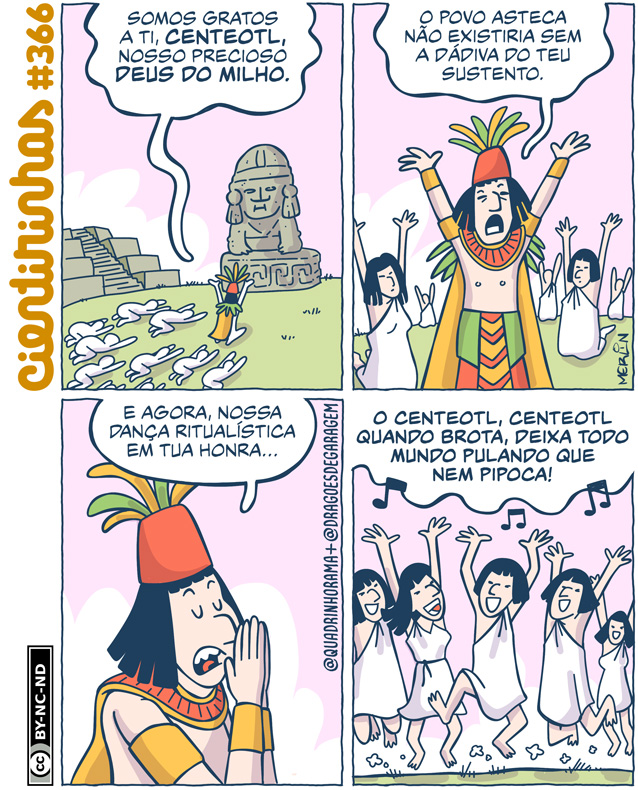 Chamar esse deus de pamonha não é intolerância religiosa.

Cientirinhas #366 por @quadrinhorama via <a href="/dragoesgaragem/">Dragões de Garagem</a>.