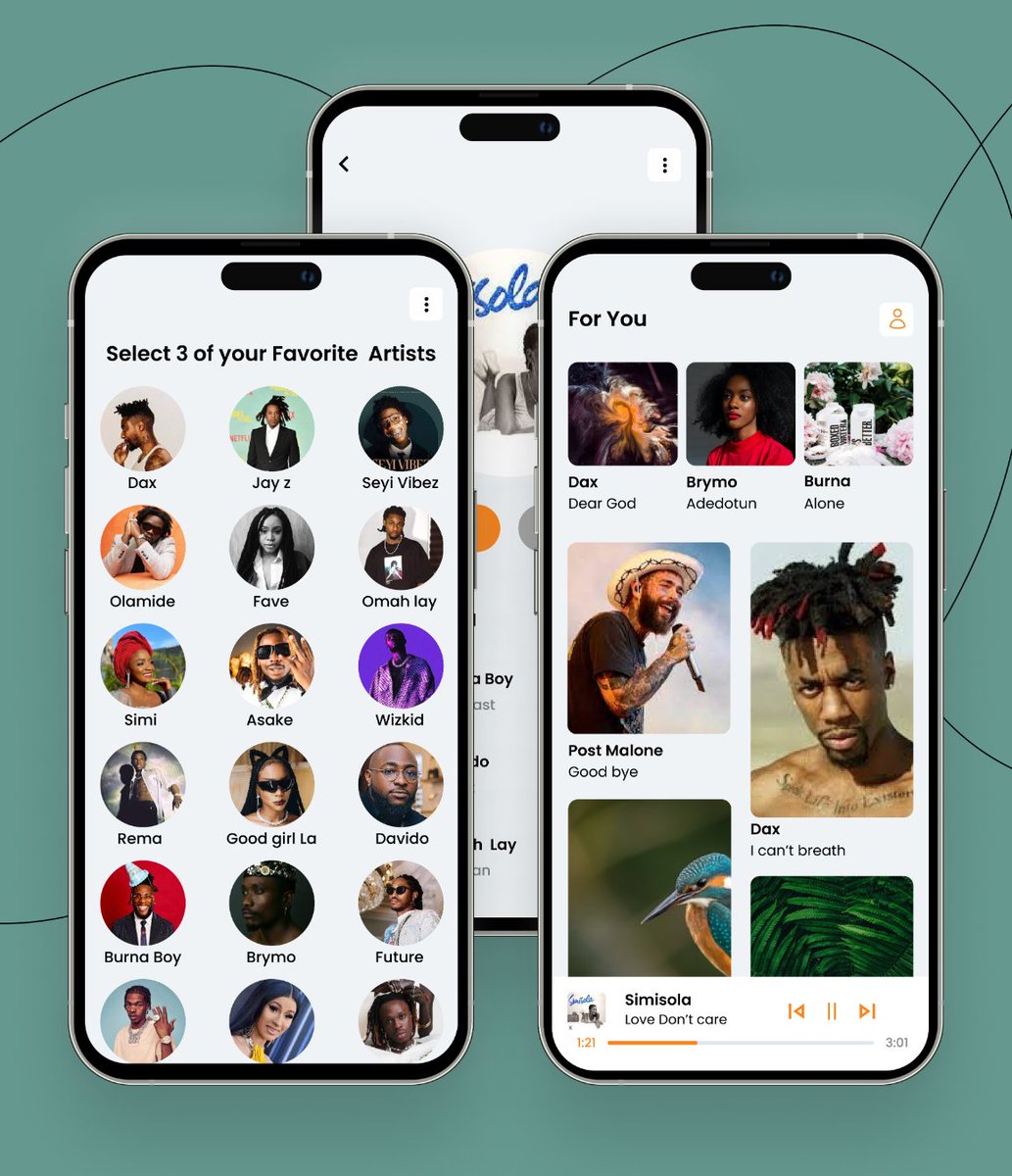 UniqueNuel's tweet photo. I designed this platform called Mood of Magic where people can enjoy great tones from their favorite artists 

I'm open for design gigs/job

#ui #ux #uiux #design #appdesign #webdesign #skills #uidesign #figma #dribbble #productdesign #website #app #hiring @Joshuaeki_ https://t.co/Y7Vt62lCQz