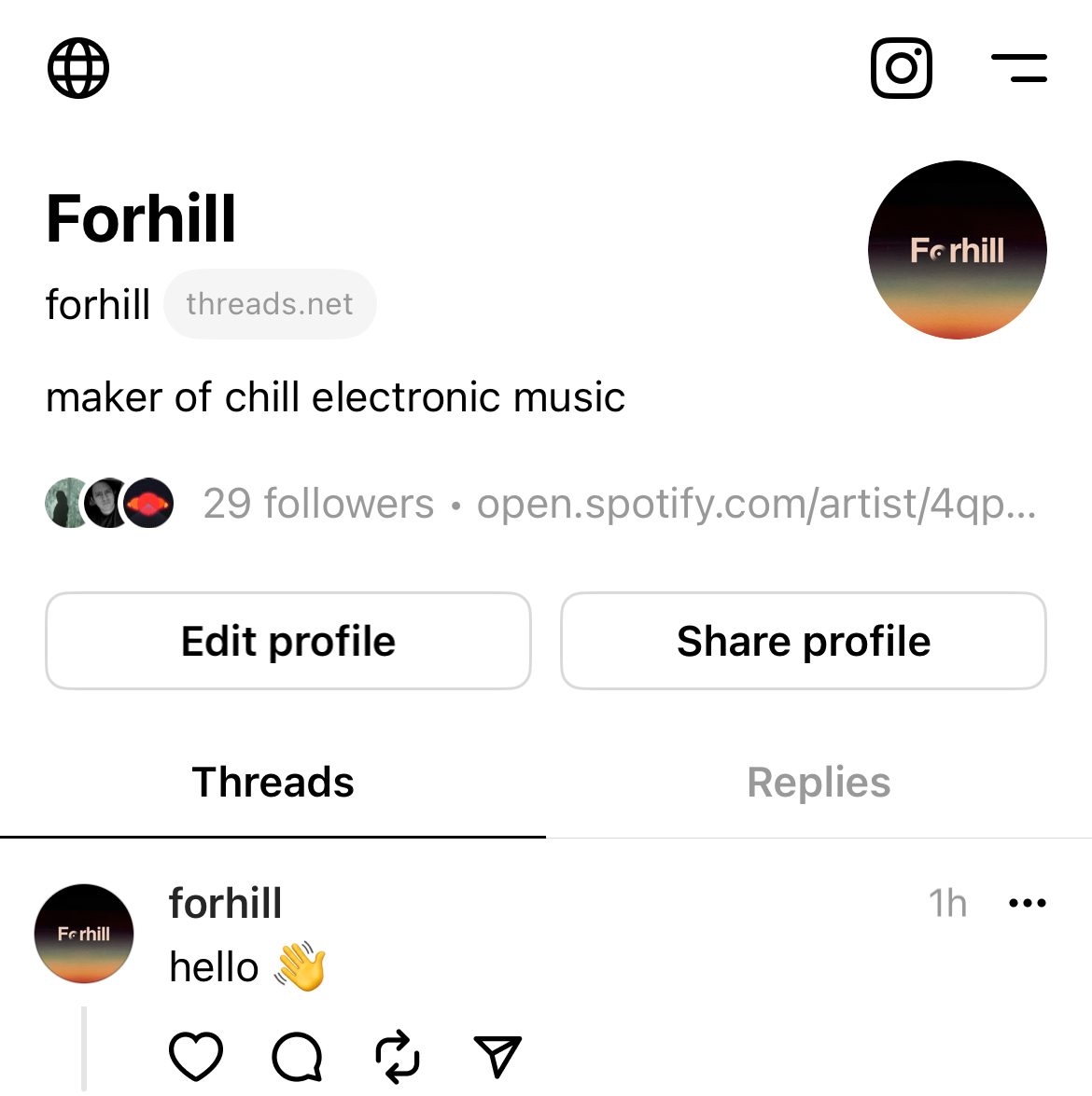 Forhill (@forhillmusic) on Twitter photo 