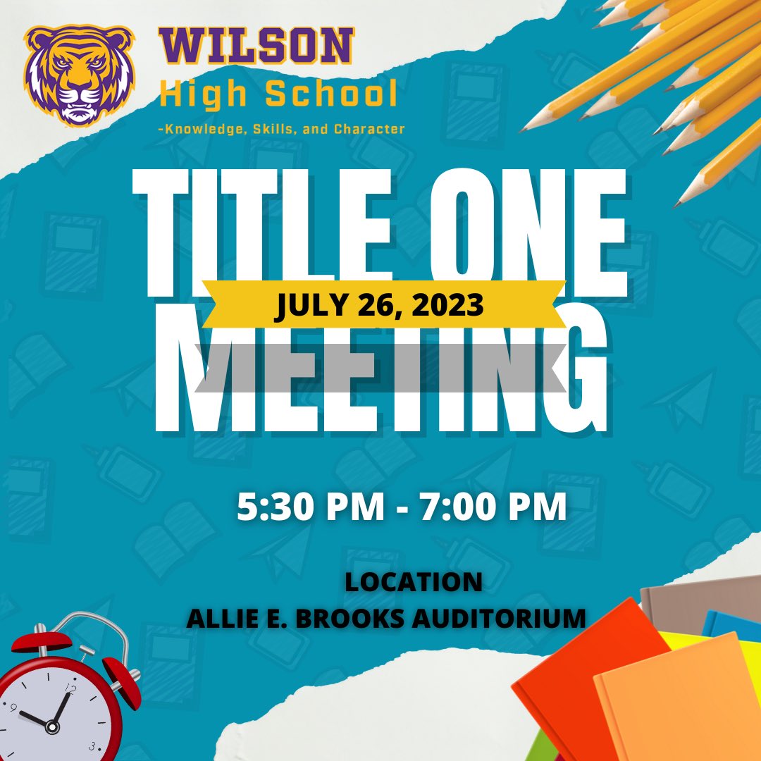 Wilson High School tweet media