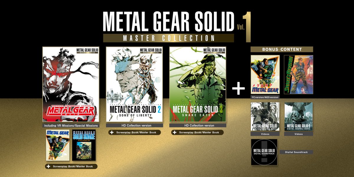 José Mellinas ❗ on X: METAL GEAR SOLID MASTER COLLECTION VOL. 2