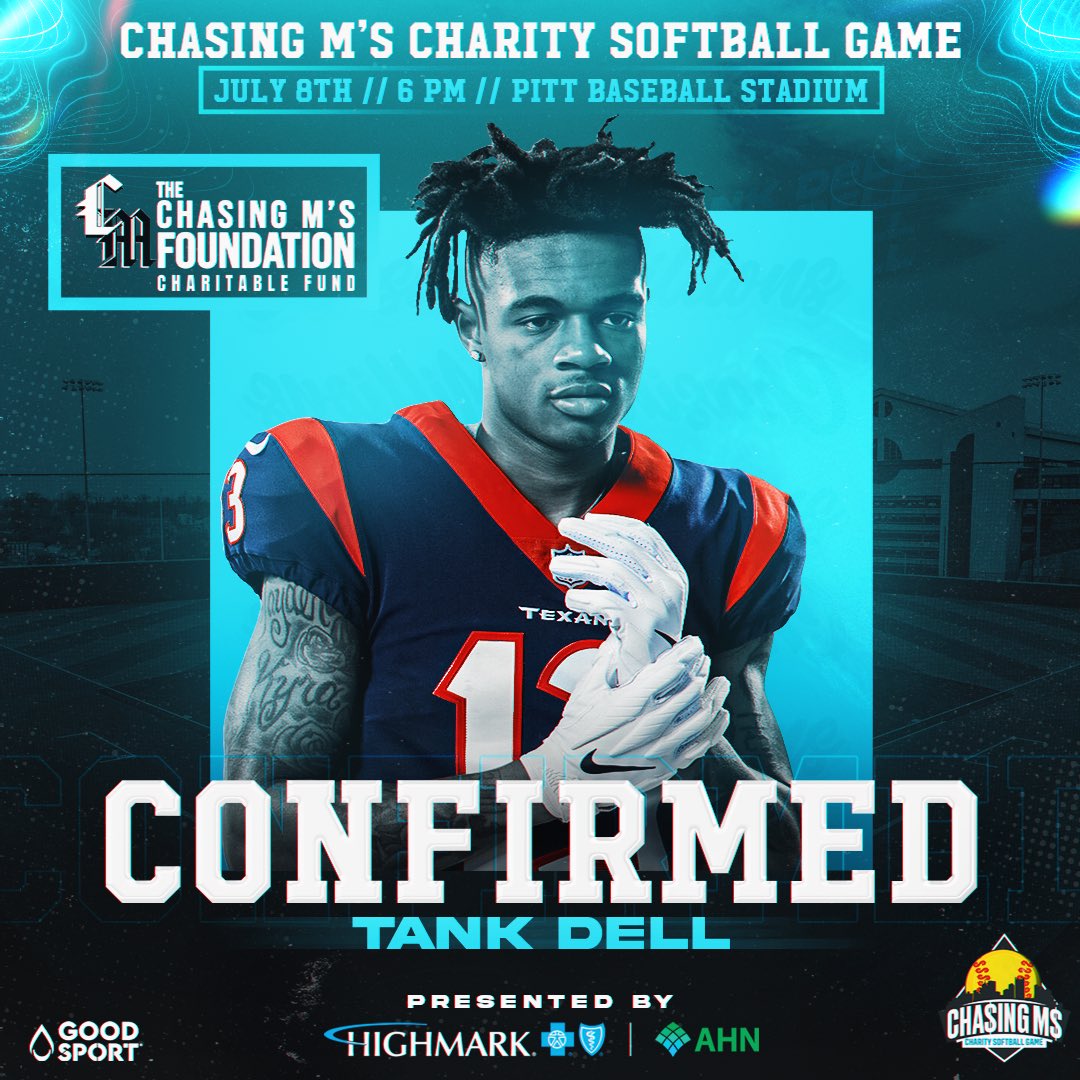 CMsCSoftball's tweet photo. ‼️🥎 @Tankdell4 IS CONFIRMED FOR THE CHASING M’S FOUNDATION CHARITY SOFTBALL GAME‼️🥎 Be sure to click the link in the bio to get your tickets while they’re available!👀🎟️ https://t.co/a0qhVi5LOK