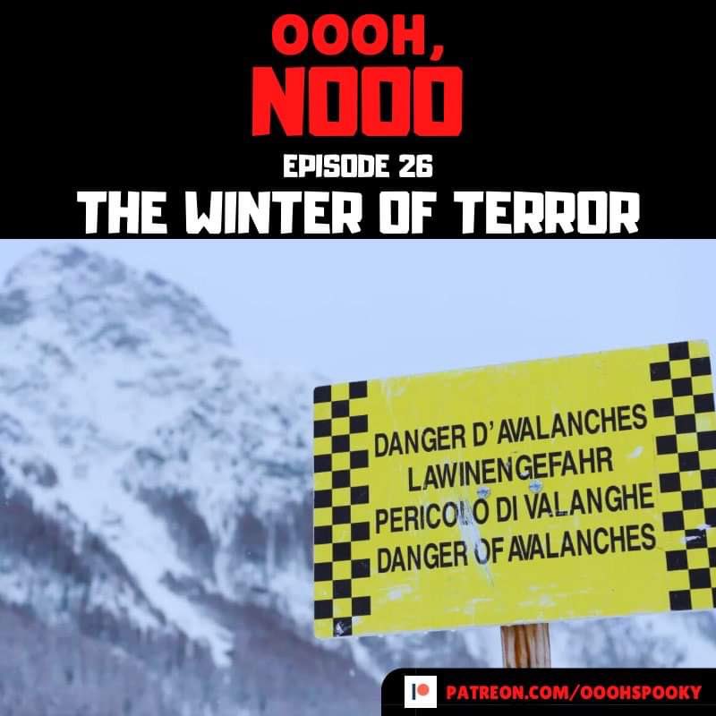 OoohSpooky's tweet photo. New Patreon ep about a terrible winter, and new free ep about other shit - OUT NOW 💪 https://t.co/W0TpymA9cN