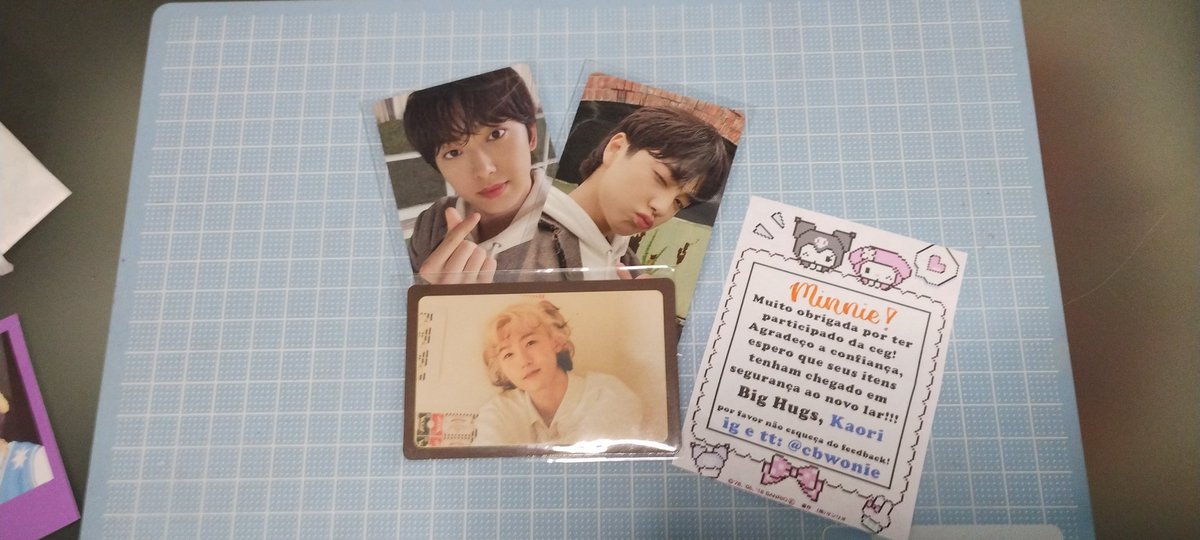 takitty_0504's tweet photo. 💌 FEEDBACK POSITIVO PARA A @cbwonie 💌

Participei das cegs da Kaori e foi tudo muito bem organizado, ela sempre deixava informações sobre o que estava ocorrendo, além de tudo ela sempre foi muito gentil. Veio tudo bem protegido e ainda com mimos dos nenes. https://t.co/fbyF02UeVH