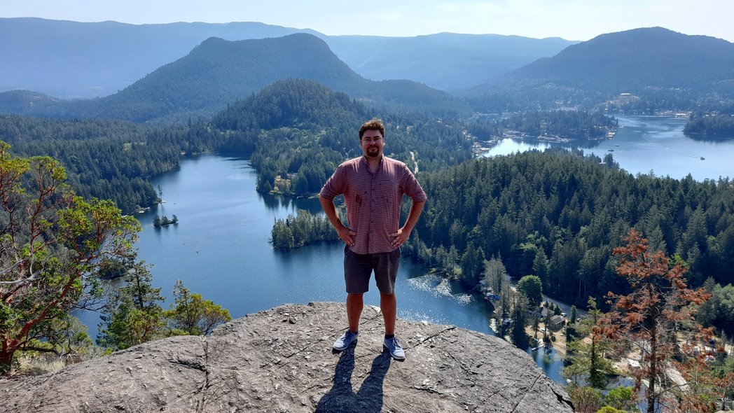 Successful kick-off day for the #Craspedacusta #CitizenScience project at the #SunshineCoast in #BC. Ferry ride back. Exhausted but hopeful.