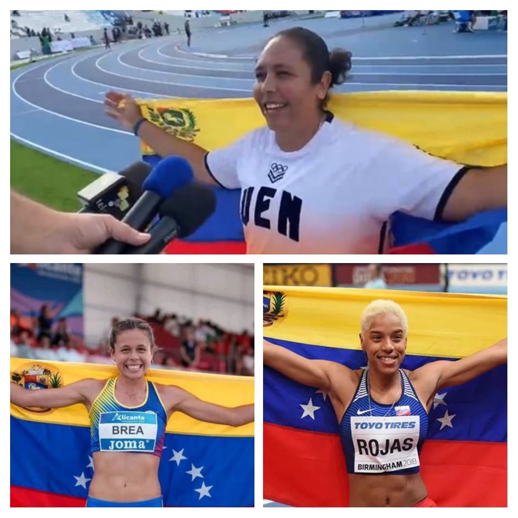 atletismovenez's tweet photo. El liderazgo para Venezuela es de las Damas 4 Medallas de Oro y 4 Récords Centroamericanos
@TeamRojas45 Yulimar Rojas OLY Saltó Triple, Rosa Rodríguez Pargas OLY Lanzamiento de Martillo y @JoselynBrea Joselyn Brea Abreu Media Maratón y 5.000 metros https://t.co/AvT8kZrb91
