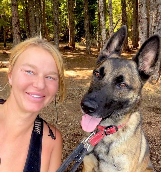 Me and Pips have escaped into the woods! https://t.co/O7PMLNyA6b