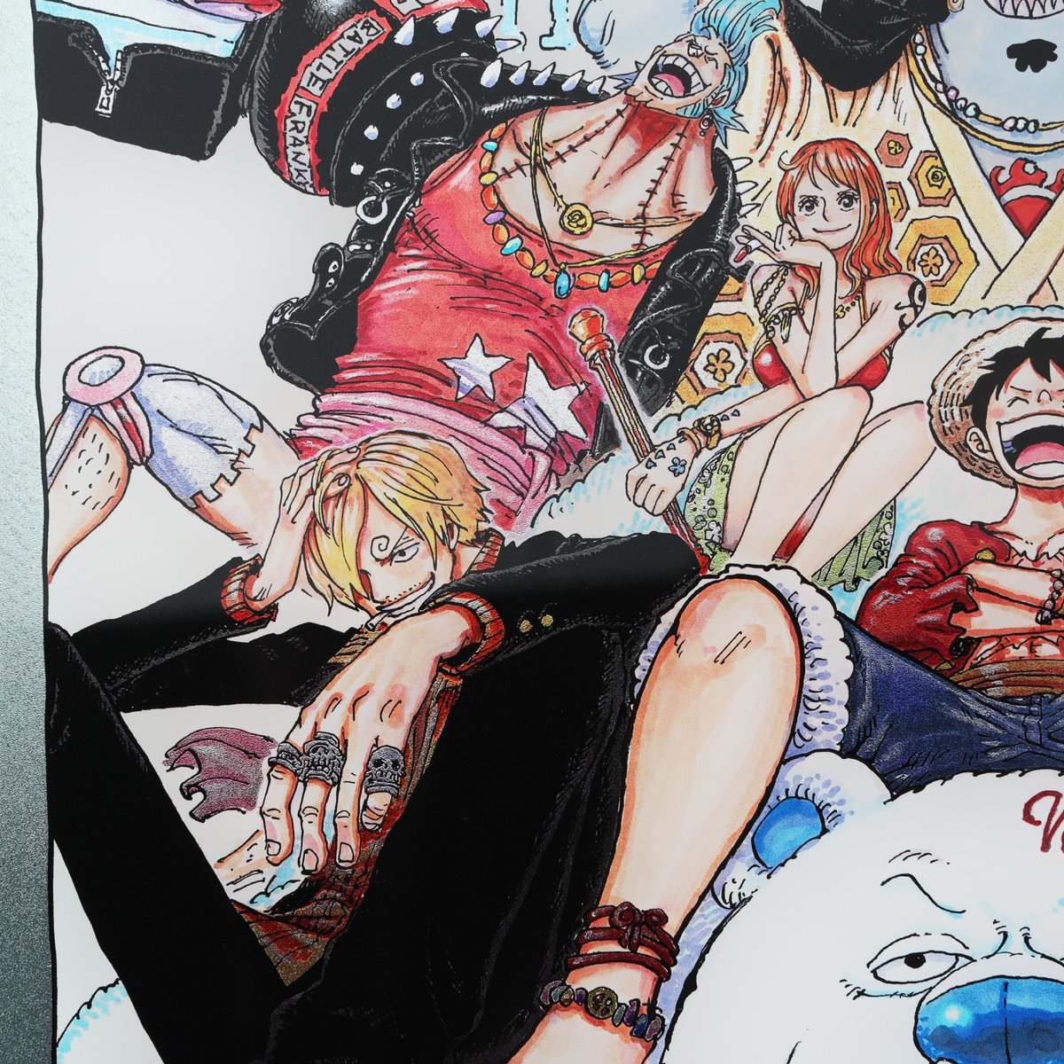 予約受付中】 『ONE PIECE』箔入りアクリルアート －連載26周年突破