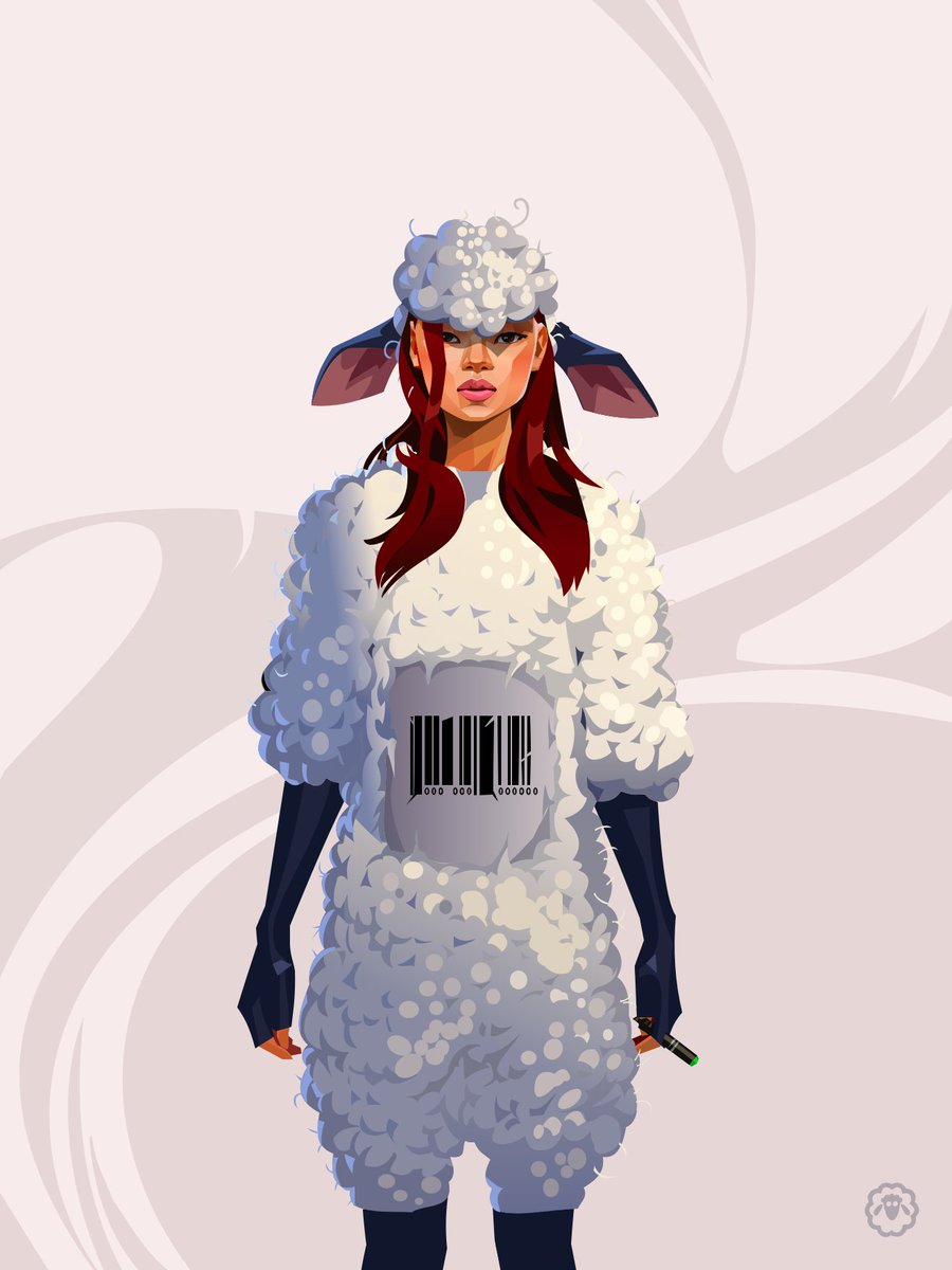 Got another <a href="/CyberBrokers_/">CyberBrokers</a>  🎉

One of my favorite projects that I will continue to collect. More art from <a href="/josiebellini/">josie</a> the better. 

On-chain Digital Art. 

To be, or not to be a sheeple in a time like this?