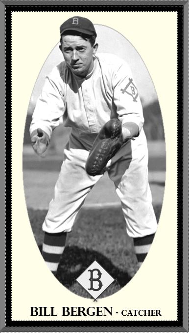 custom_baseball's tweet photo. #OTD in 1909, at Chicago's West Side Grounds, Brooklyn #Superbas' Bill Bergen got a hit. Normally, this wouldn't be noteworthy, but Bergen was in the slump of all slumps, not getting a hit in 45 previous games. He hit .139 for the season. https://t.co/HBRgD0s9jz