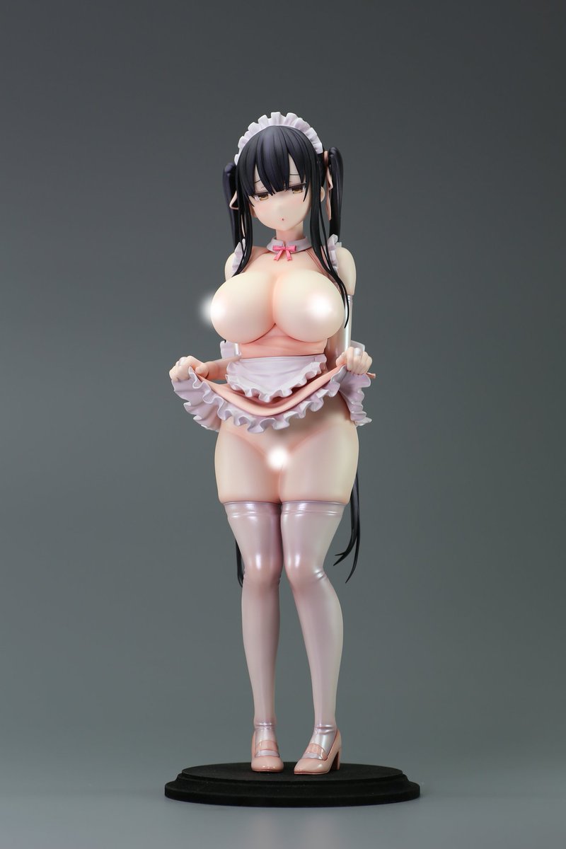 【締切りカウントダウン！】　ぐれもす氏のオリジナルキャラ『月見千冬』。ご予約は本日１９時ラストです！！ 恥じらう千冬をお忘れなくお迎えくださいませ😍 国内：native-store.net/ja/p/NA_CH_JP0… overseas：native-store.net/en/p/NA_CH_WD0… #ぐれもす #フィギュア #美少女フィギュア #アダルトフィギュア #figure