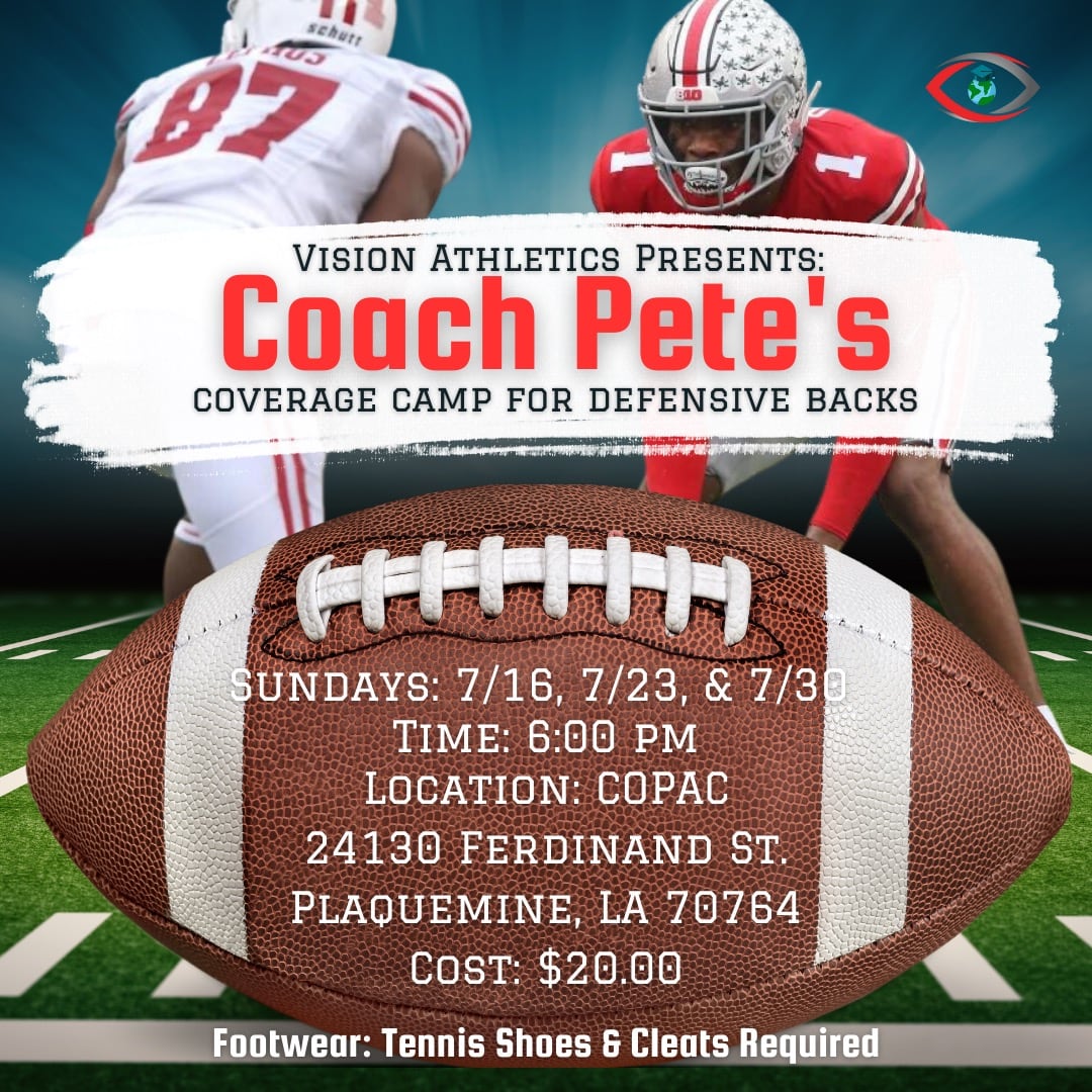 pvillia's tweet photo. Coach Pete's Coverage Camp principals we will provide:
    - Fundamentals for DB
    - Route Recognition
    - Zone and Man Coverage Principals
    - Run/Pass Keys/Reads
    - How Recruiters are Evaluating the DB
    - Add so much more

To Register, 
https://t.co/rLOPK2QYWt https://t.co/ImHmMbk7EI