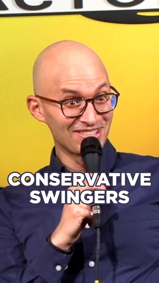 ericschwartz's tweet photo. ❓Is it cheating if you do it together?
WATCH: https://t.co/0Q97r4vGnb #standupcomedy #crowdworkcomedy https://t.co/LILirhSVda