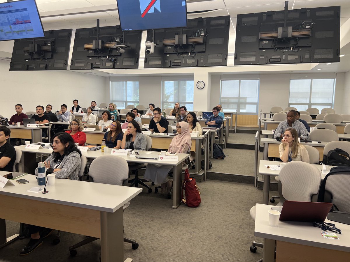 Ajay Singh (@doctorajaysingh) on Twitter photo Orientation for new students for the 2-year Master’s in Clinical Investigation at HMS (MMSCI). This year we have a class size of 35 students from all over the world. Wonderful group. Looking forward to working with them and being a part of their success. Orientation for new students for the 2-year Master’s in Clinical Investigation at HMS (MMSCI). This year we have a class size of 35 students from all over the world. Wonderful group. Looking forward to working with them and being a part of their success.