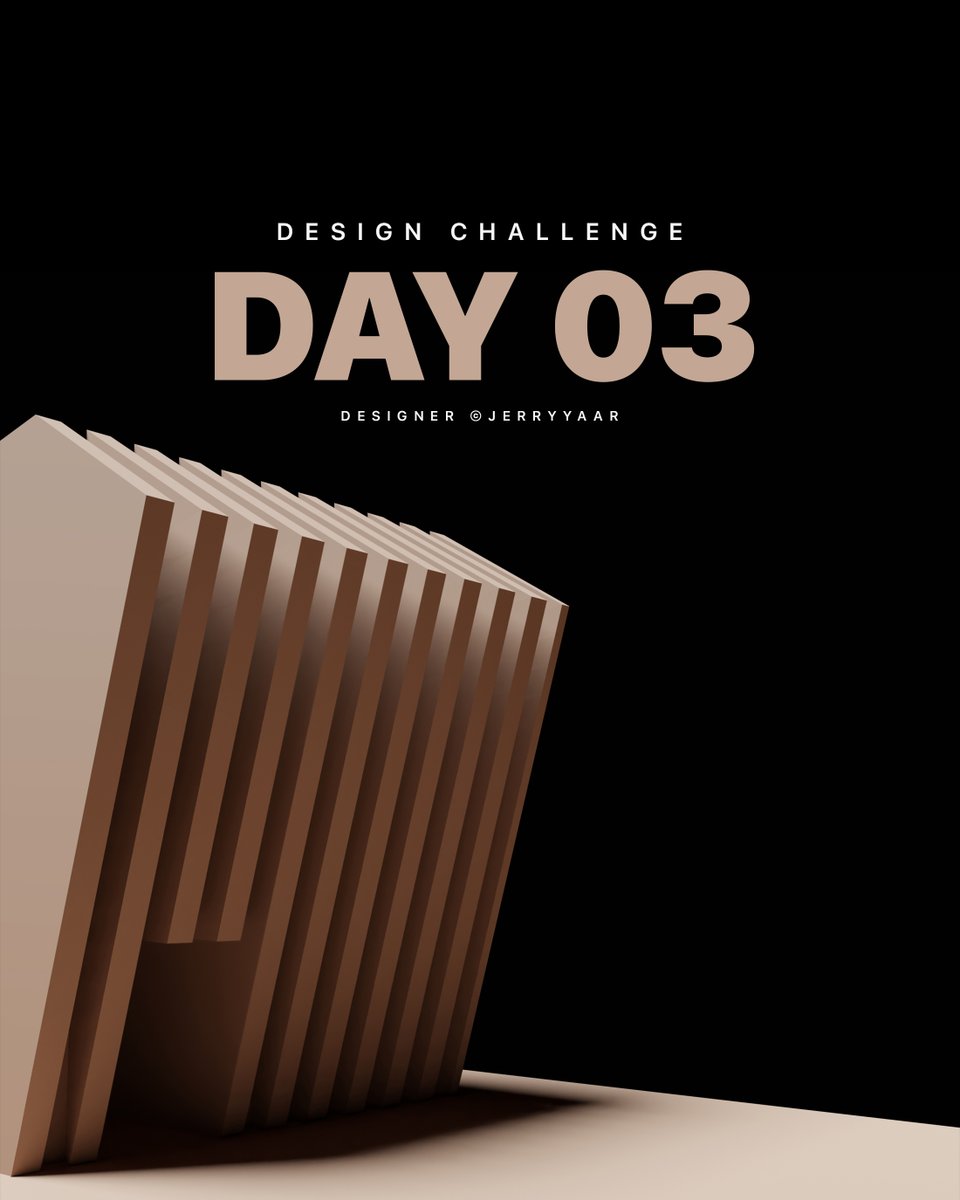DesignTrick_'s tweet photo. Design Challenge Day 03
Designer #Jerryyaar

#blender3d #blender #blendercommunity #blendercycles #3drender #blendereevee #blenderartists #3droom #3dmodel #3dblender #blendershare #lowpoly #blenderguru #3dblendered #cgi #madewithblender #lowpolyart #designtrickacademy https://t.co/1cQlDe9qck