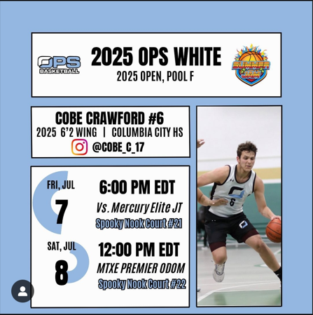 cobe_c_17's tweet photo. @NCSAmbb Cobe Crawford
Class of 2025
6'3" Wing
@OPS_Williams https://t.co/bO38XzZpkX