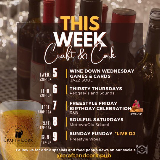 craftandcorkpub's tweet photo. https://t.co/tAeEUiNlhM