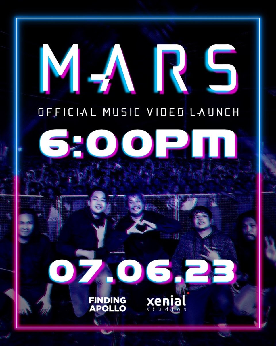 🔊 New music video dropping tonight! 🔊

We're really excited as you are, stay tune later on! 📡

#newmusicvideo #musicvideolaunch
#findingapolloph #findingapollomusic #findingapollo