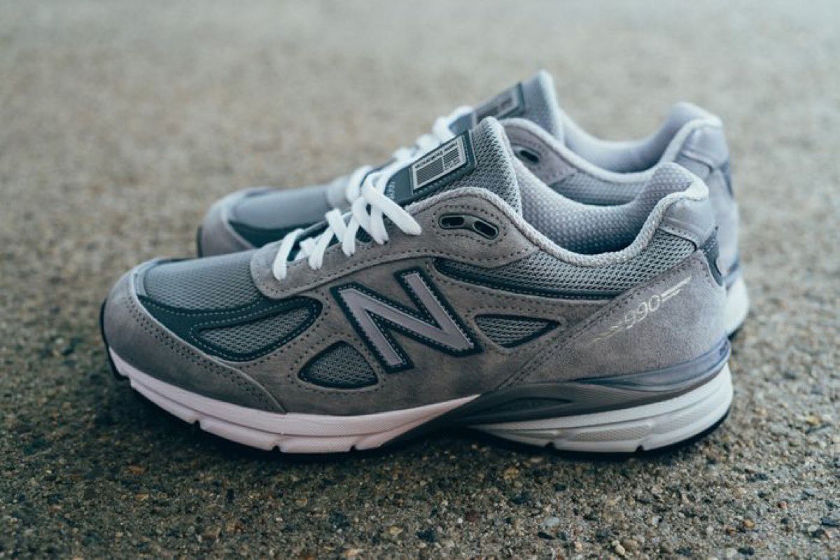 New Balance 『990v4 “Grey”』が国内7月7日（金）10:00 より発売開始 