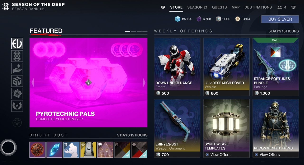 TDT on Twitter "You know its getting bad when even the Eververse store