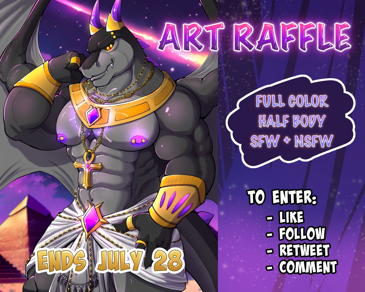 ✨ART RAFFLE✨

Enters:
⭐️ like
⭐️ Follow me
⭐️ Retweets
⭐️ Comment with the character you want me to draw (a single character)

💥if we reach 1500 followers I will choose a second winner💥

🕰Ends on July 28th 🕰