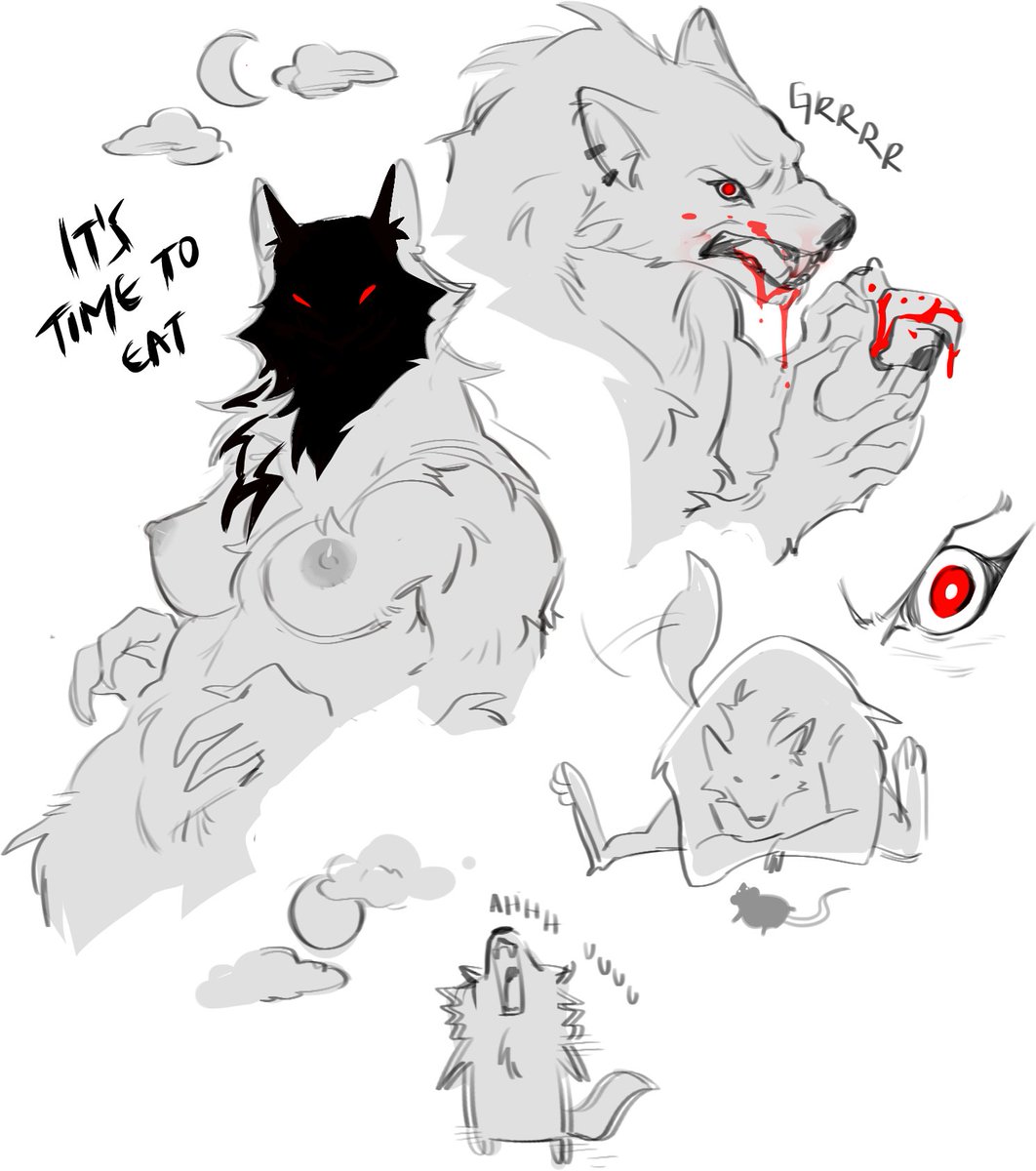 dachell_ART's tweet photo. 🐺werewolf lesbian🌕 https://t.co/dQSOUTt1GT