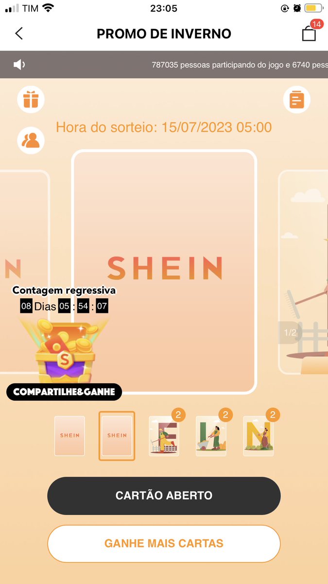 Alguém tem a letra S e H da shein? Posso trocar por outras