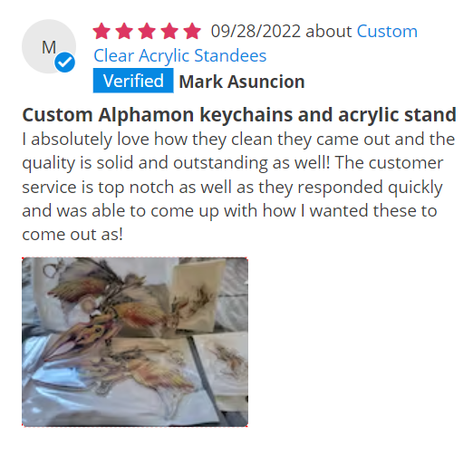 pdodokeychains's tweet image. 🍧Featured Reviews &amp;amp; Lucky Draw(5)🍧

🐾The following reviews are Selected as Featured Reviews
🐾Reviewers will each get a 💲50 coupon!(available for over $100)

Come claim your own review!
💚DM us for the coupon!💚

#pdodo #art #keychain #luckdraw #acrylic