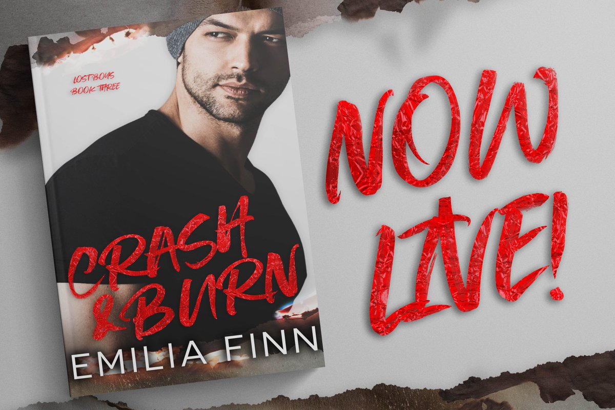 #NewRelease Crash & Burn, an enemies-to-lovers, second chance romance by Emilia Finn is LIVE!

#1ClickNow: geni.us/crashandburnev…

#EnemiesToLovers #SecondChance #AntiHero @Chaotic_Creativ