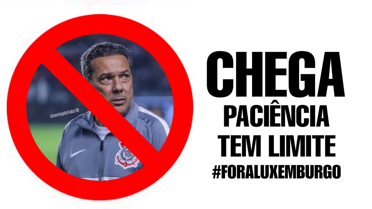 Deex_sccp's tweet image. #ForaLuxa