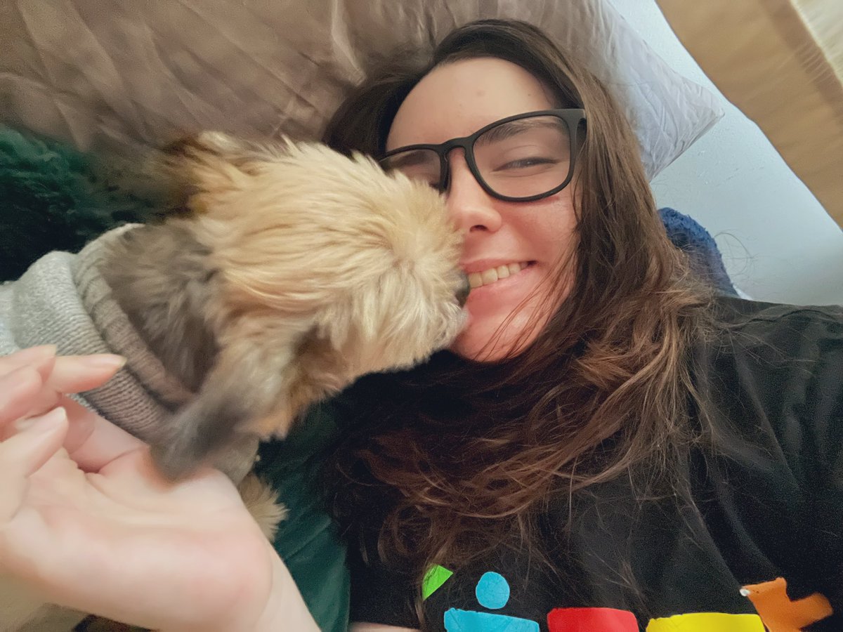 incognitonat's tweet photo. this photo was taken on friday. my baby, stitch who has been with me essentially my entire life, crossed the rainbow bridge yesterday &amp; my world will never be the same 💌🌈 i love you stitchy. you always lived up to your namesake. rest peacefully sweet boy 💙 https://t.co/DaIOI5w2fm