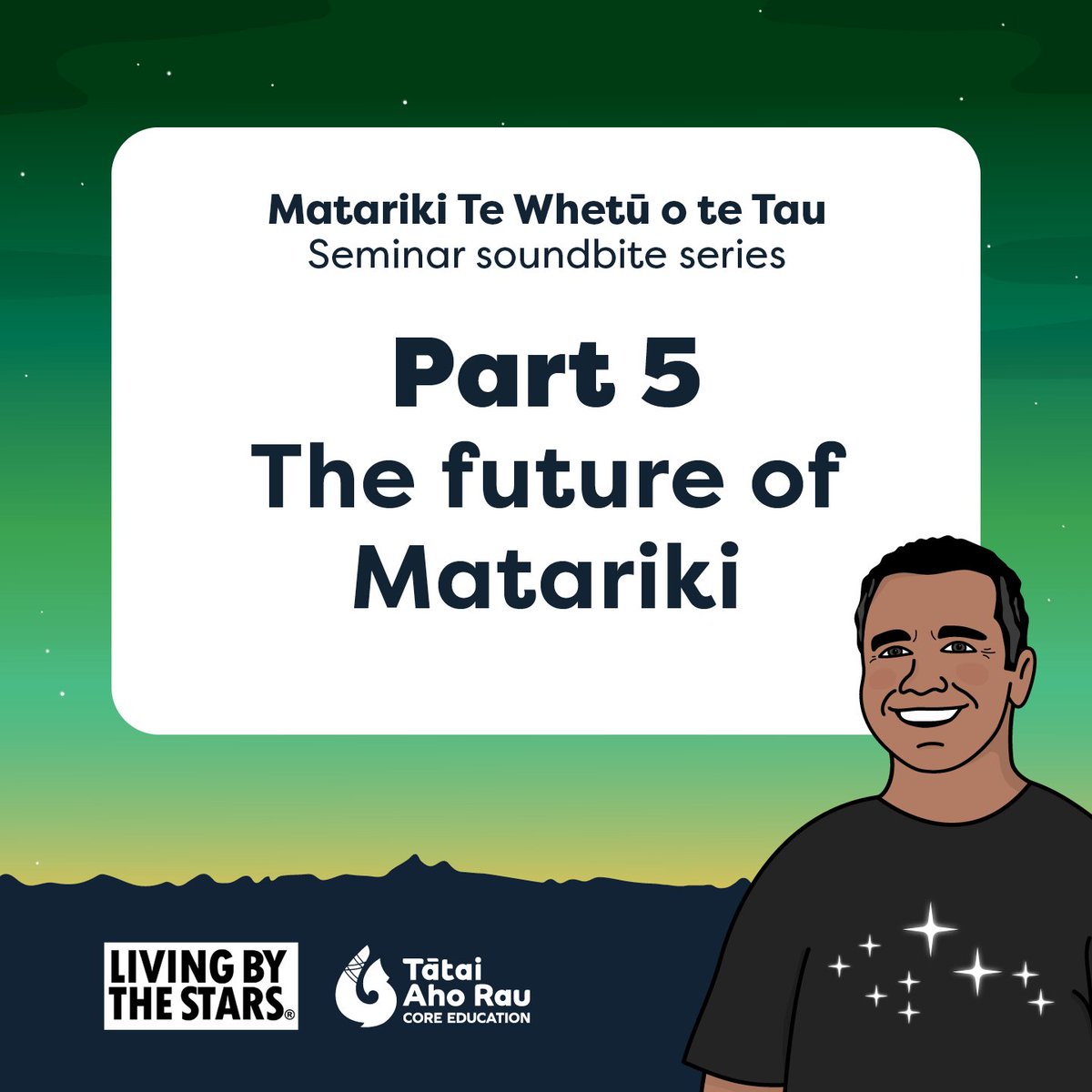 Let’s reflect on Matariki as a public holiday. In our next  podcast,  Dr Rangi Matamua discusses the decision to make Matariki a national public holiday for Aotearoa, and how Matariki is unique as a holiday driven from a Māori perspective.

Listen here: bit.ly/3O2RwYn