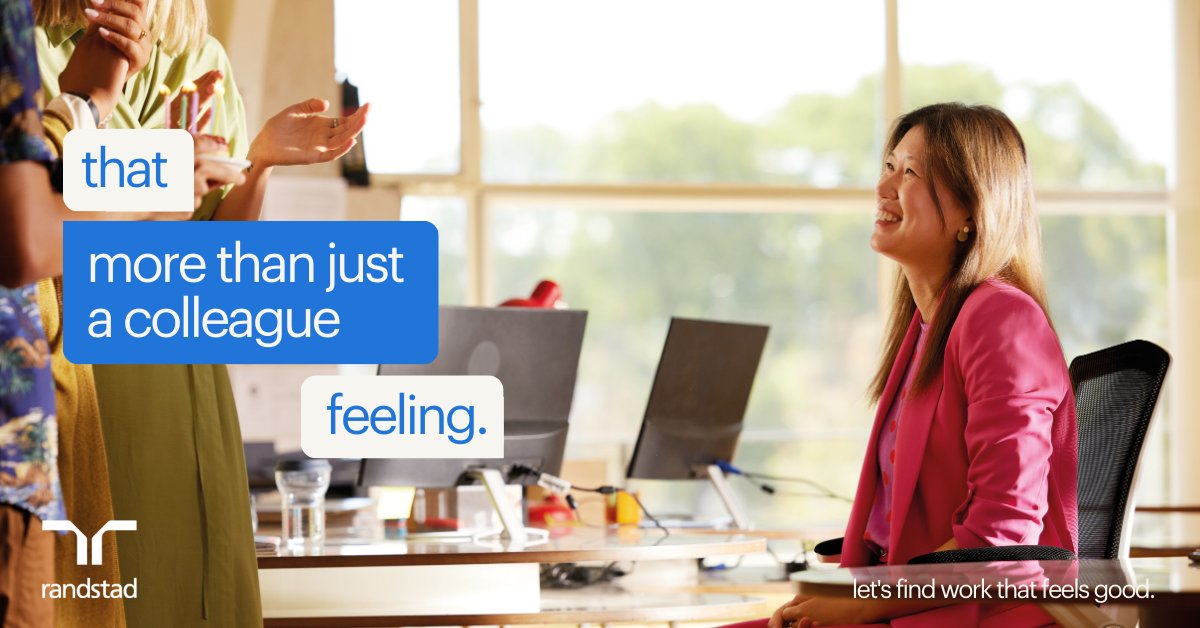 randstad_sg's tweet image. At Randstad, we would love to help you find a company where you belong because what we do is all about you. 

Let us help you find your ideal job environment: bit.ly/44r9zNc 

#Randstad #HumanForward #OpenToWork #Teamwork #Belonging