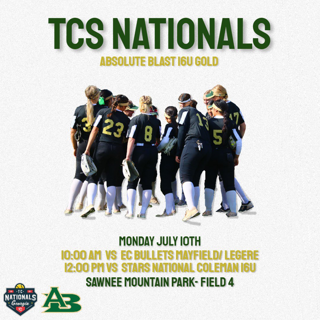Seattle, WA ✈️ Atlanta, GA
Headed to Georgia for <a href="/TCSFastpitch/">TC Fastpitch</a> Nationals next week, come check us out!