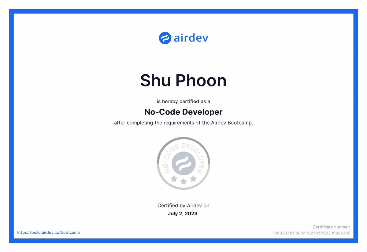 It's exciting to recognise my deep flow state whilst building and debugging <a href="/bubble/">Bubble</a> apps. I honestly think if I hadn't stumbled into UX Design years ago that I would have probably pursued a programmer's career path.

At 34 years of age I guess it's not too late to try it out!