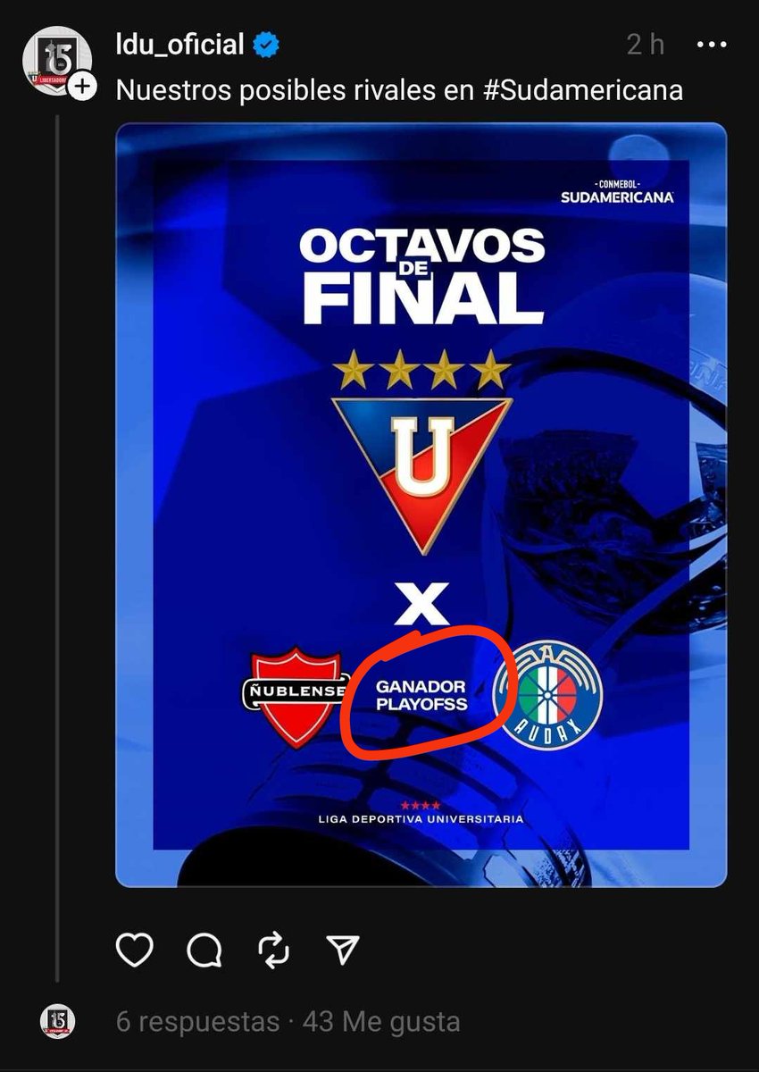 FailLDU's tweet photo. Empezaron bien en la nueva red social 👏👏 https://t.co/denHg6nP8M