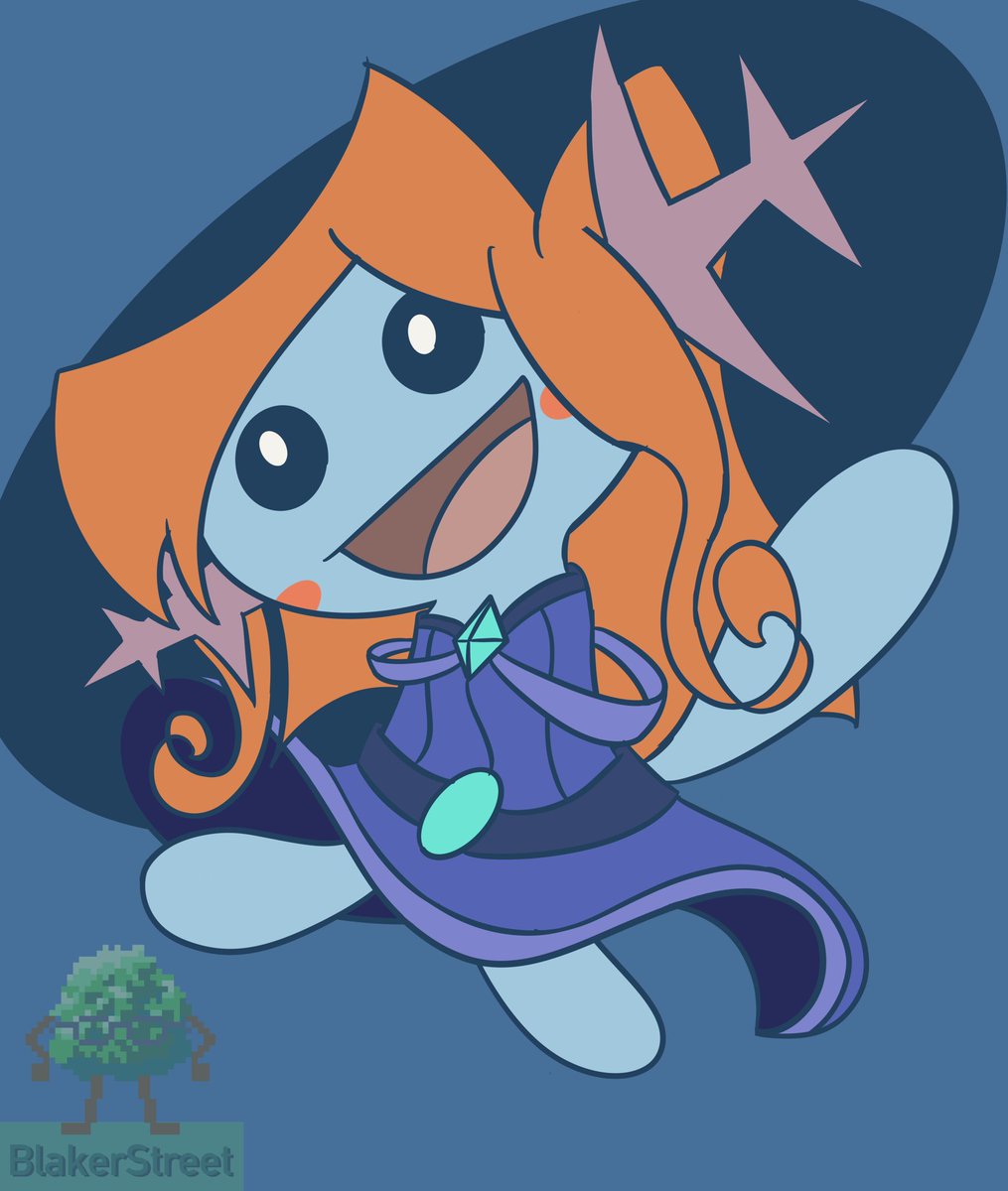 B1akerStreet's tweet photo. It’s late but it’s still #WooperWednesday #pokemonart https://t.co/85uuq1S6bh