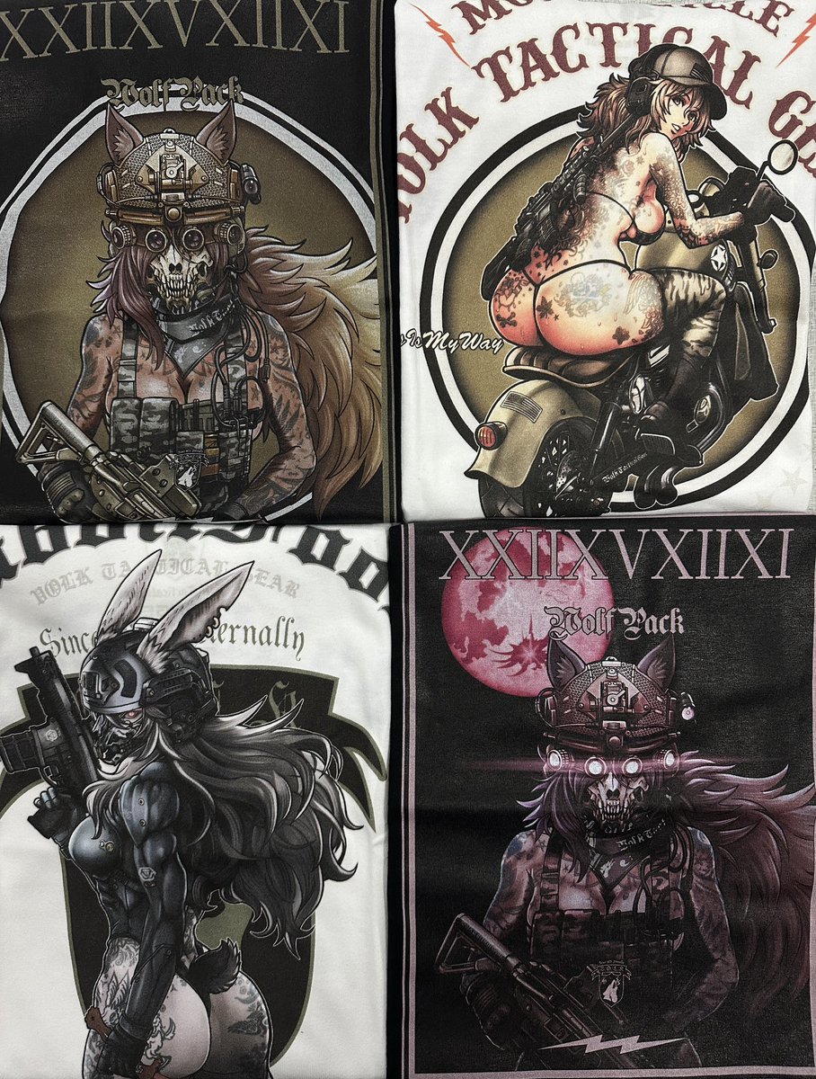 VOLK TACTICAL GEAR HAMOTO コラボTシャツ 🚨最終通知！🚨 VTG × HAMOTO 最新コラボTシャツ🐺 オーダー締め切り
