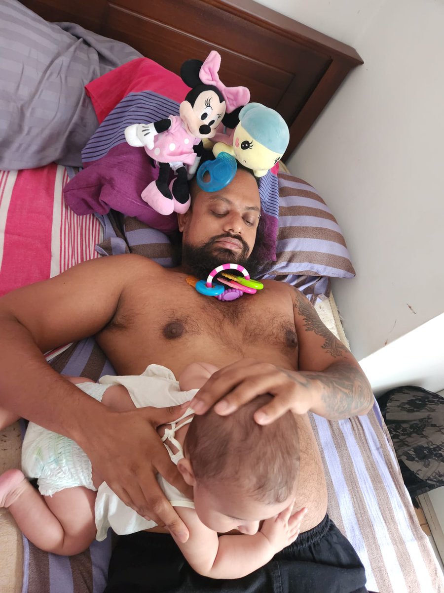 Suresh_Stigmata's tweet photo. When you wake up and the girls have gotten their revenge on you 😒 https://t.co/o51TB8aFB1