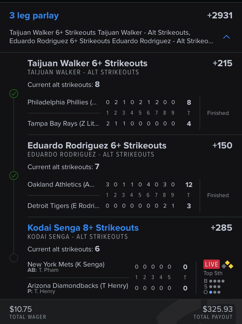 need senga to come through #mlb #gamblingtwitter #baseball
