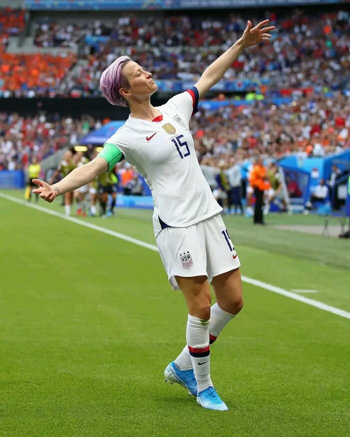 Etched in our minds forever.   Happy birthday, Megan Rapinoe!  