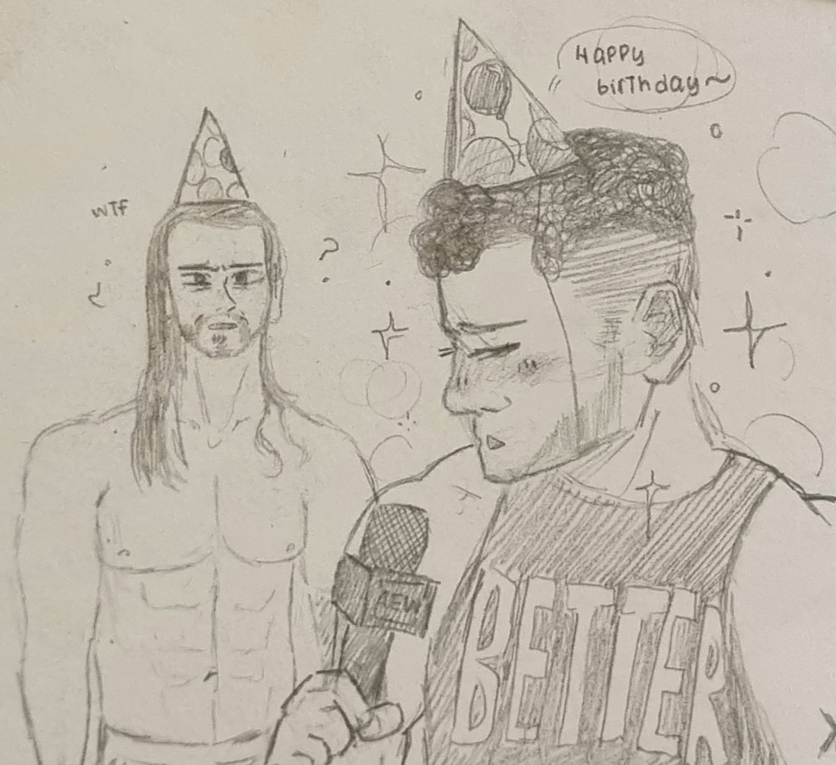Alexand45978366's tweet photo. THIS. WAS. HILLARIOUS.
@The_MJF
#MJF #AdamCole #MJFfanart #AEWDynamite #AEW #Drawing #fanart https://t.co/isiyo2qqZX